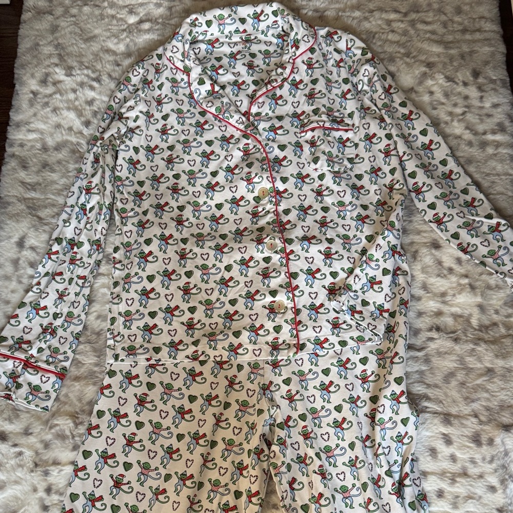Roller Rabbit Merry Monkey Pajamas